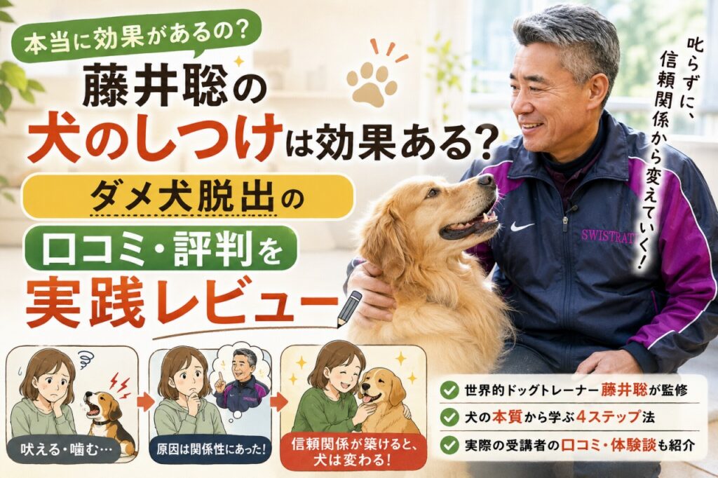 藤井聡の犬のしつけ