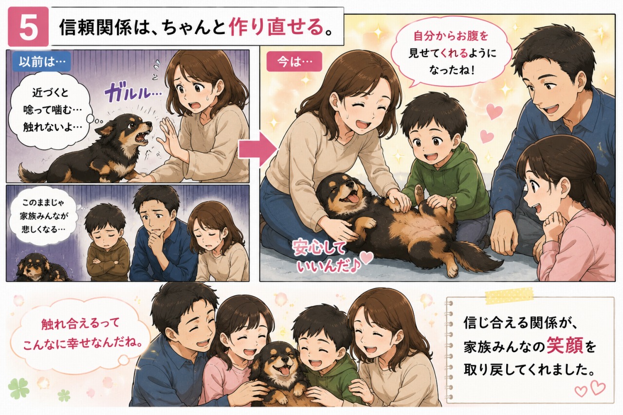 噛み犬のしつけ