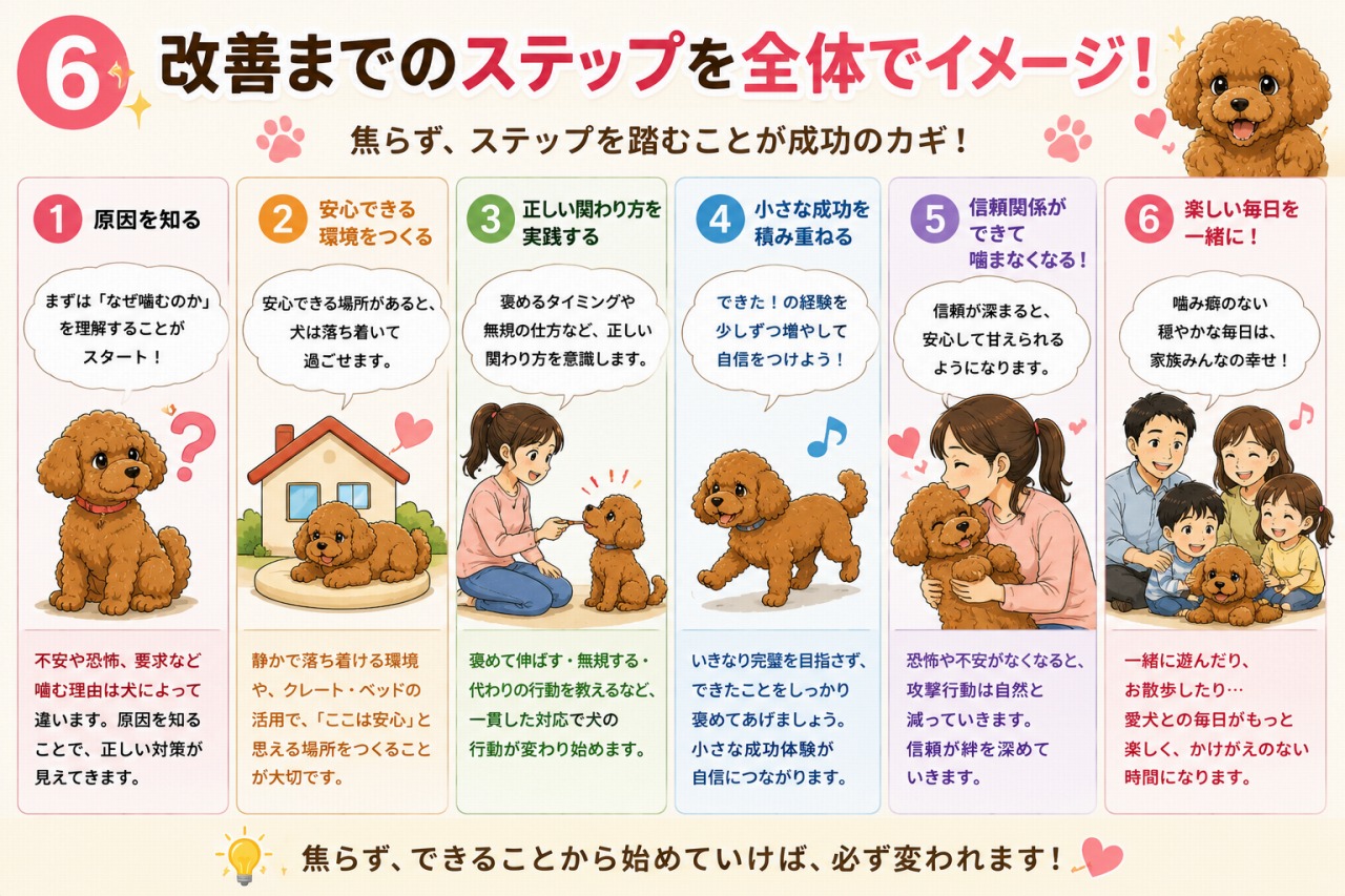 トイプードルの噛み癖