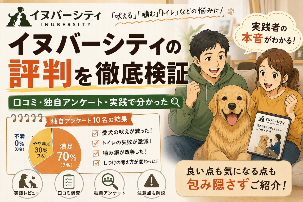 イヌバーシティ 口コミ