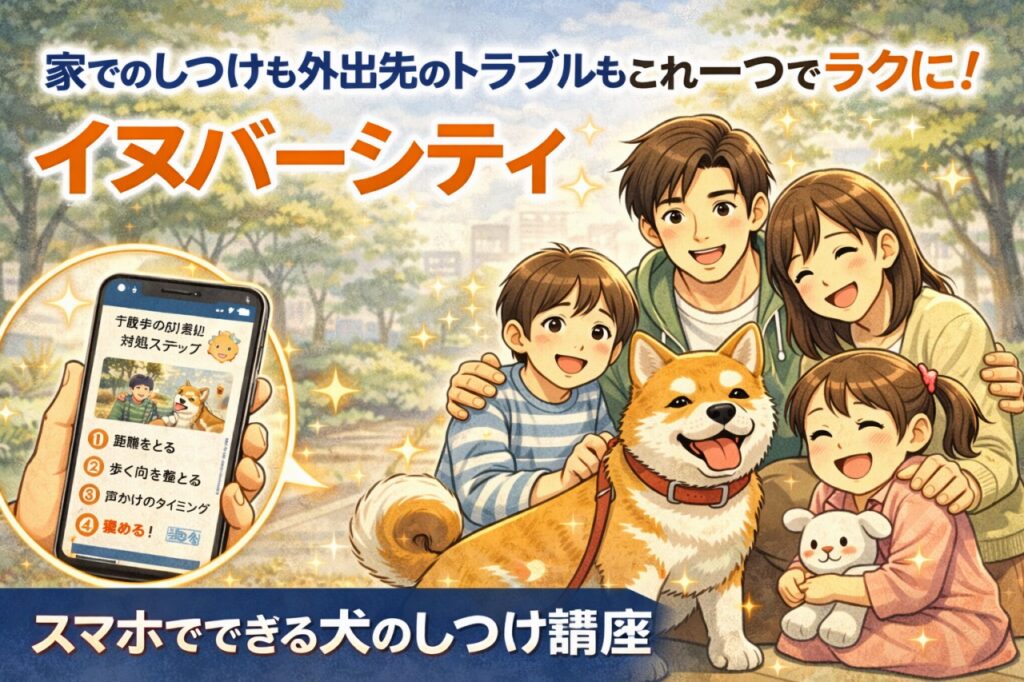 イヌバーシティで学ぶ犬のしつけ