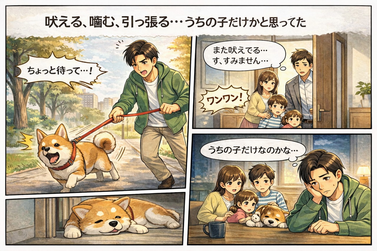 犬のしつけ悩み